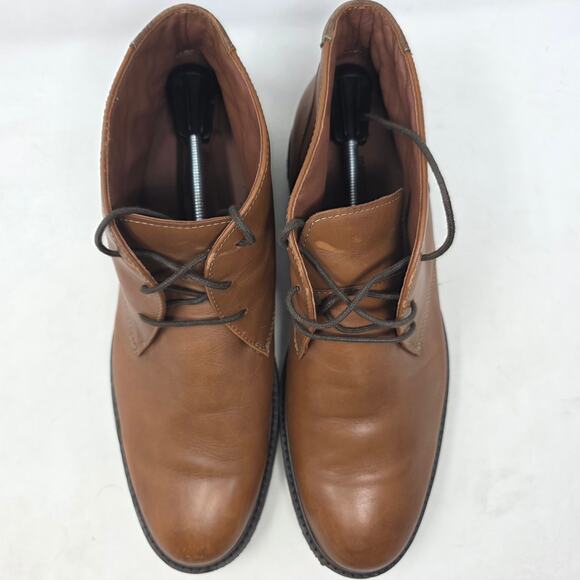 Johnston & Murphy Leather Chukka Desert Boots Brown MENS Size 10.5 Classic main image 5